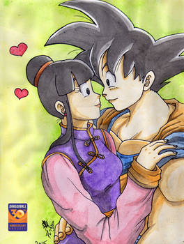 Goku y Milk (Chichi)