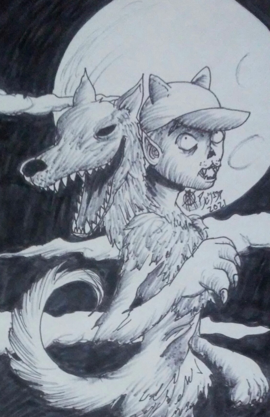 Tween wolf