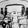 All aboard the ghoul bus