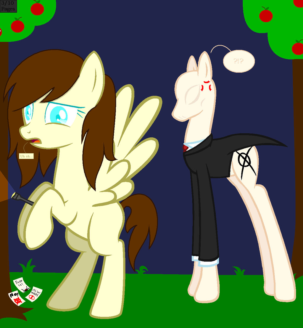 Mlp Slender Mlp: Slender Mane by RainbowRedPony123 on DeviantArt
