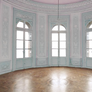 Empty Room - Castle - Pink and Light Blue - Transp