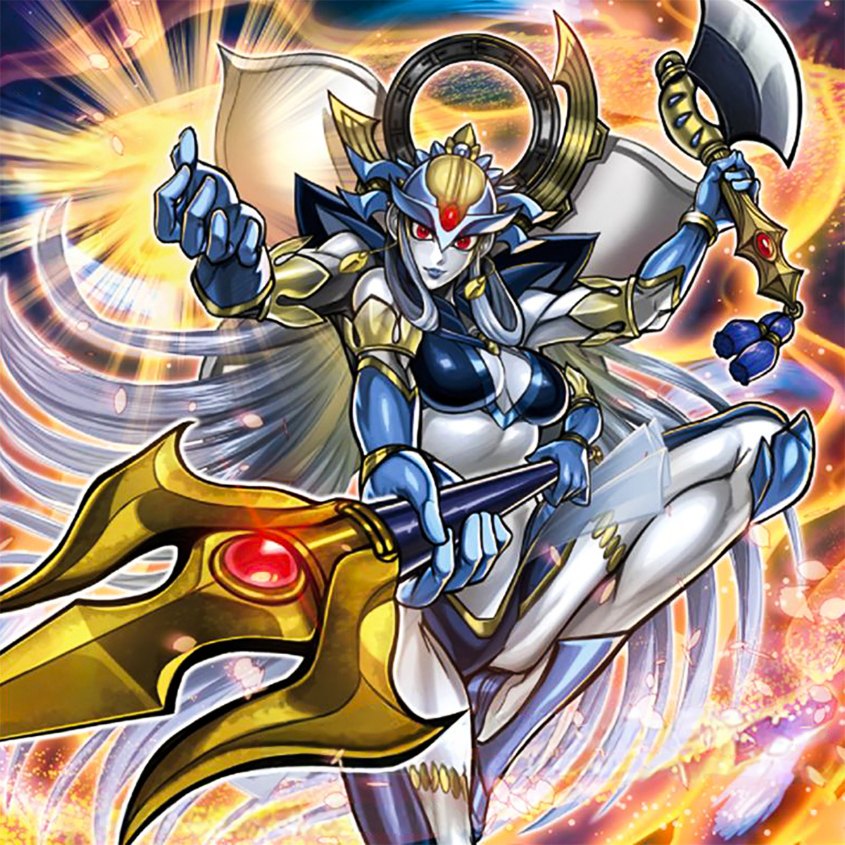 yugioh cyber angel cards Benten (Platinum Secret Rare) may be 1st or Unlimited Edition Cyber Angel Brahma by shadowfighter987