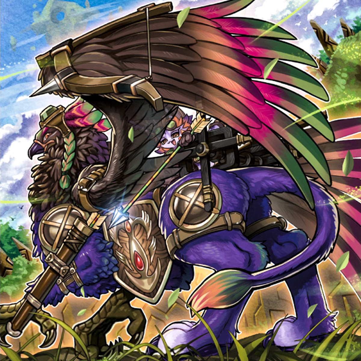 Wandering Gryphon Rider by MrCat95 on DeviantArt
