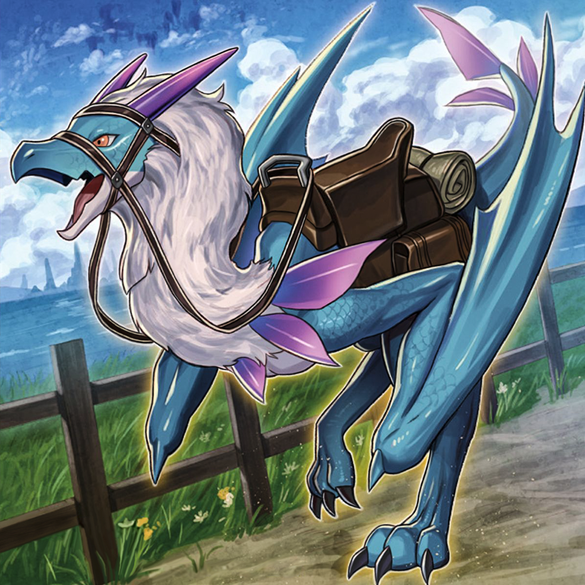 Dracoback the Dragon Steed by MrCat95 on DeviantArt