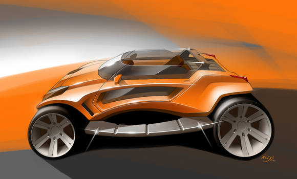 Big Wheels Concept Car