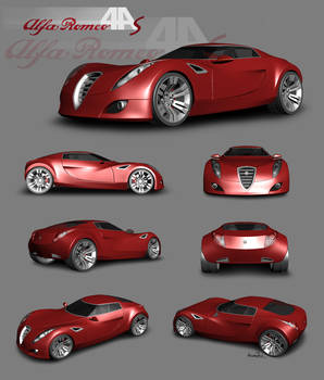 WIP ConceptCar - AlfaRomeo 4As