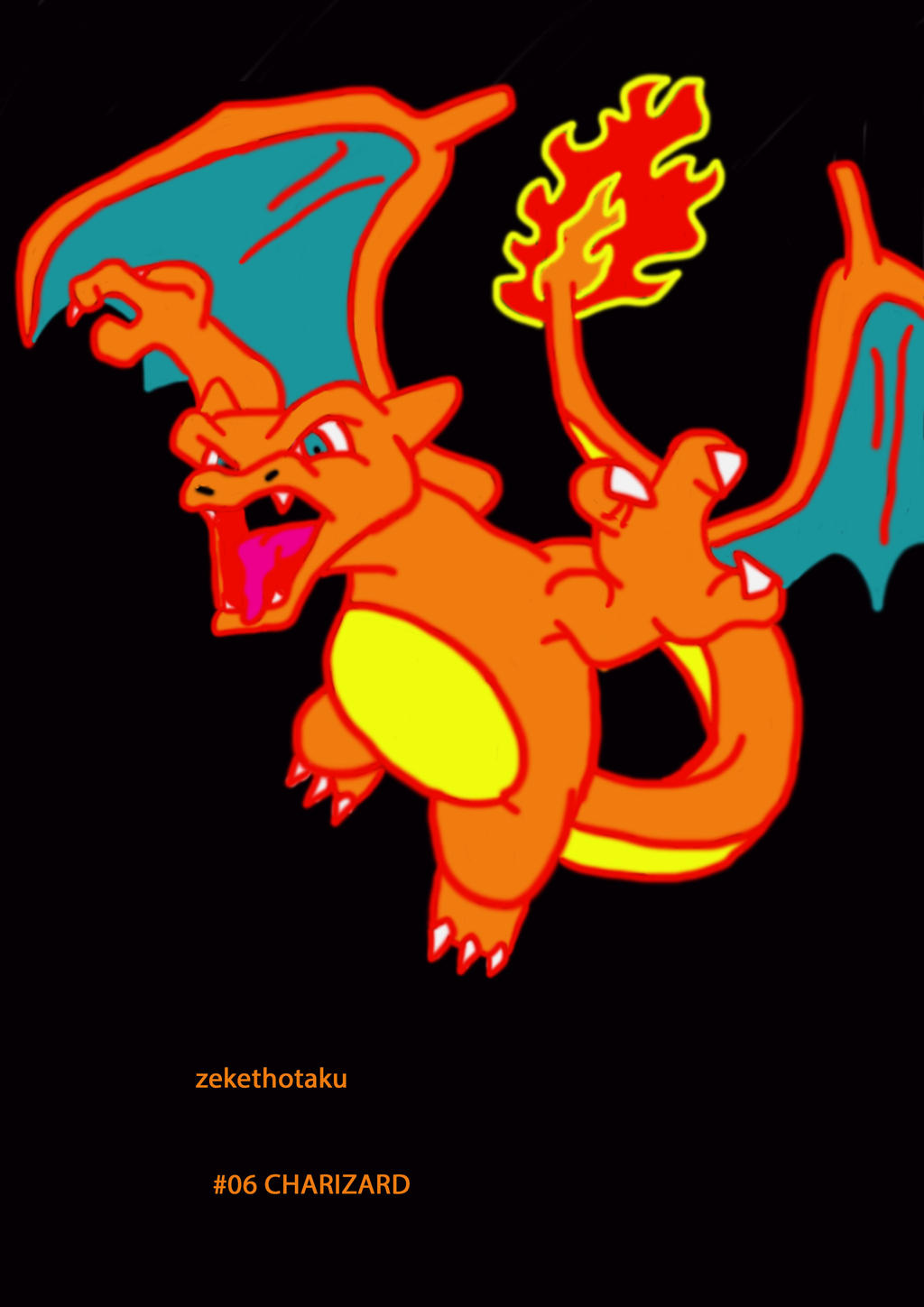 #06 Charizard by BusterRemains on DeviantArt