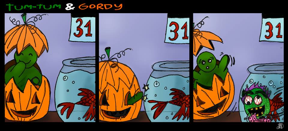 Tum-Tum and Gordy - Happy Halloween