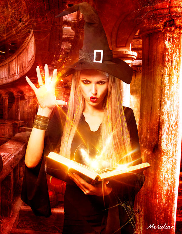 Beautiful witch
