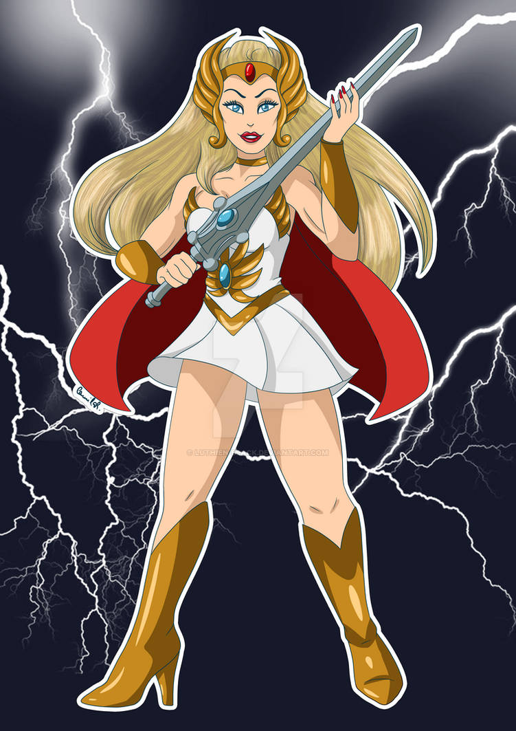 She Ra Human She-Ra by luthien-black on DeviantArt