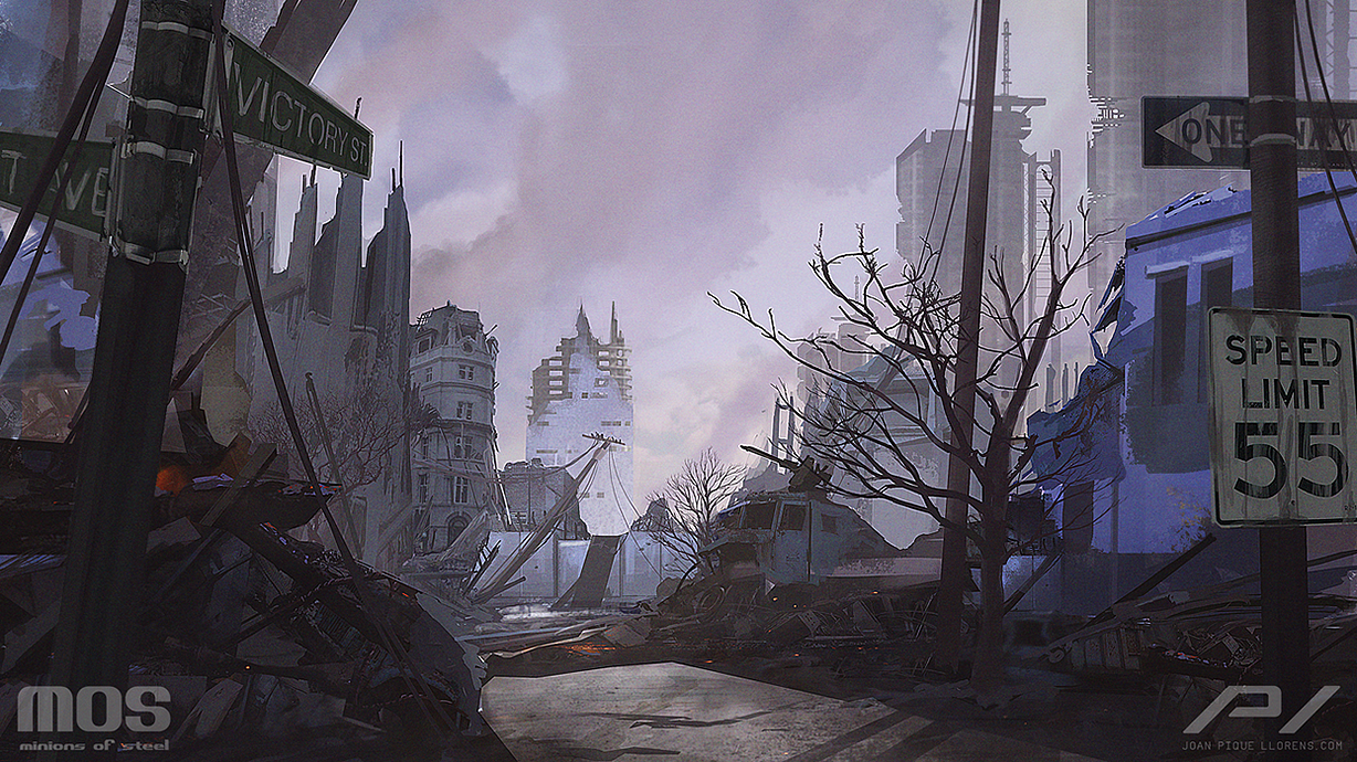 Minions of Steel - Environment concept art