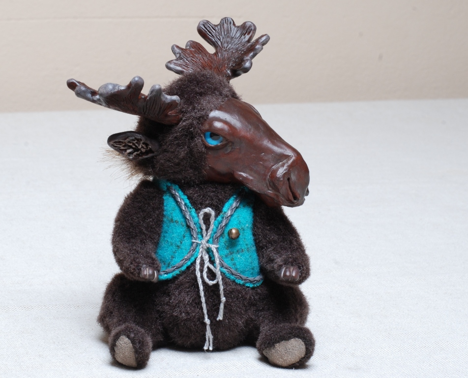 moose art doll