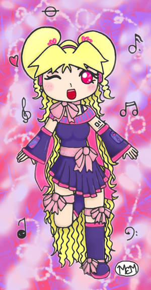 -.:.Mellony as a Vocaloid.:.-