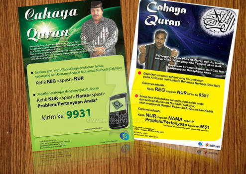 Flyer Print Ad Nur Quran Program