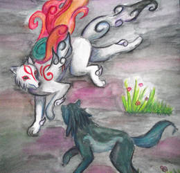 amaterasu and link