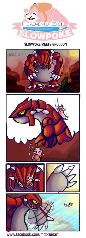 The adventures of Slowpoke - groudon