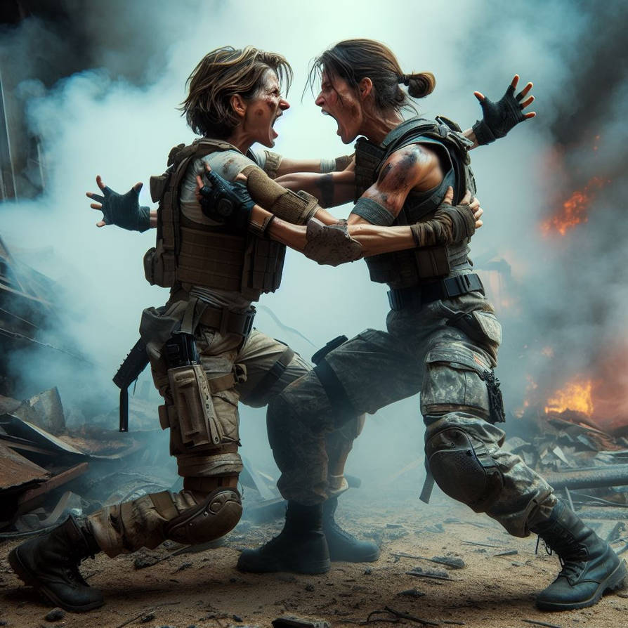 Brawl between Sarah Connor and Ellen Ripley by SuperheroFantasyMag on ...