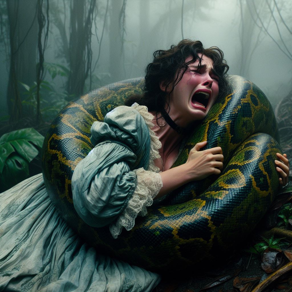 Python Constriction Deviantart Realistic Boa's Constriction of Jane Porter by SuperheroFantasyMag on DeviantArt