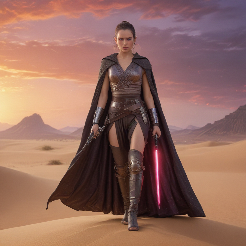 Rey Skywalker in black by SuperheroFantasyMag on DeviantArt