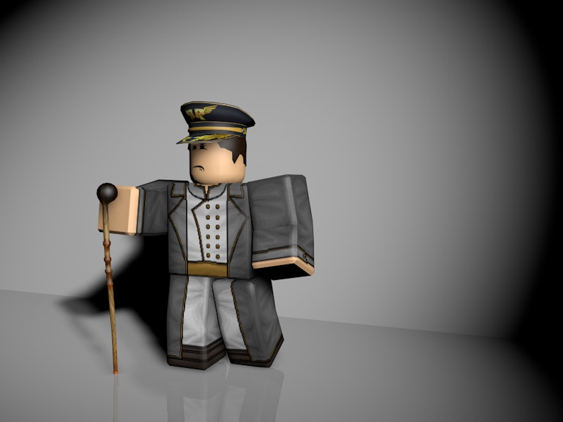 Roblox Navy Officer.