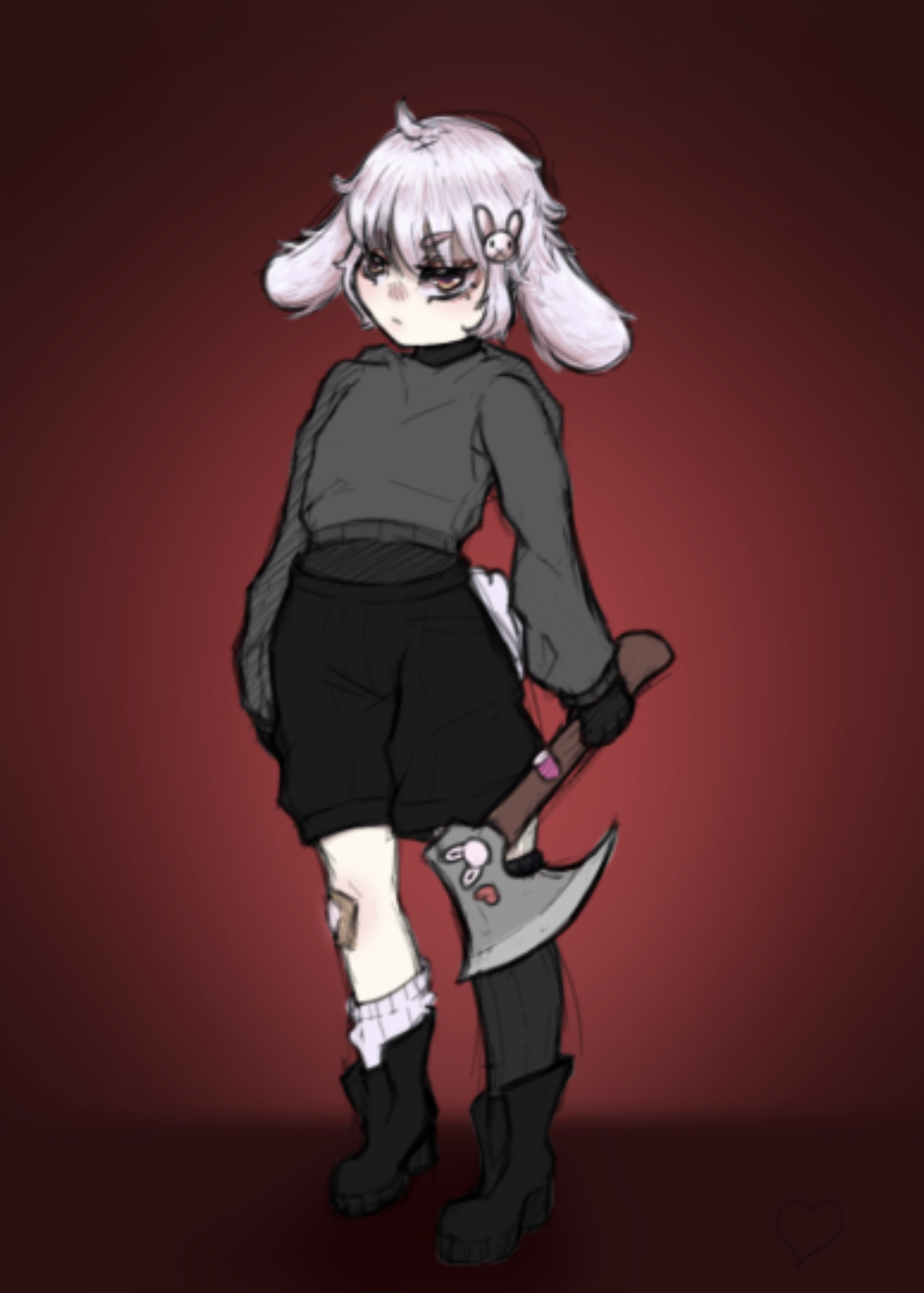 Ax Rabbit Deviantart Axe Bunny by FrostRaiderElite on DeviantArt