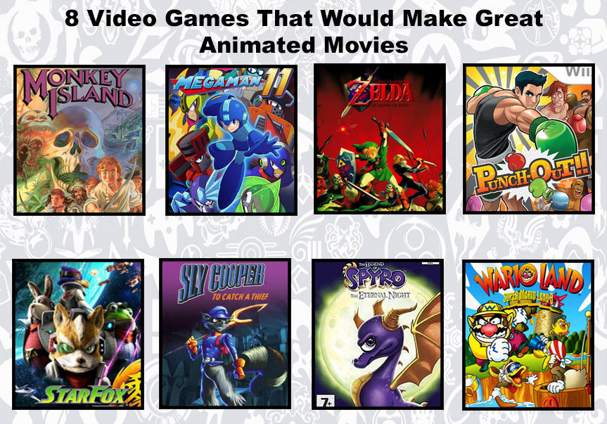 My 8 Video Games That Need Animated Movie V2 by CaptainWHaddock on ...