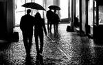 Zurich-Rain-Night-Men-Women by cahilus