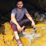 Me at hawks bay karachi beach