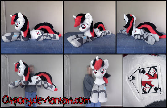 55 inch Lifesize Blackjack plush