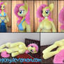 Lifesize Semi Anthro Fluttershy plush