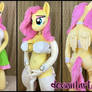 Lifesize Anthro Fluttershy plush