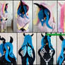 Lifesize Anthro Queen Chrysalis plush