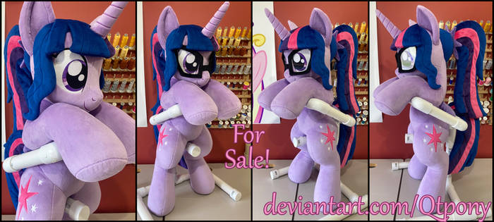 (SOLD) Cuddle Sci-Twi plush