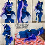 (SOLD) Lifesize cuddle Princess Luna