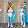 Anthro fox-pony Rainbow Dash plush