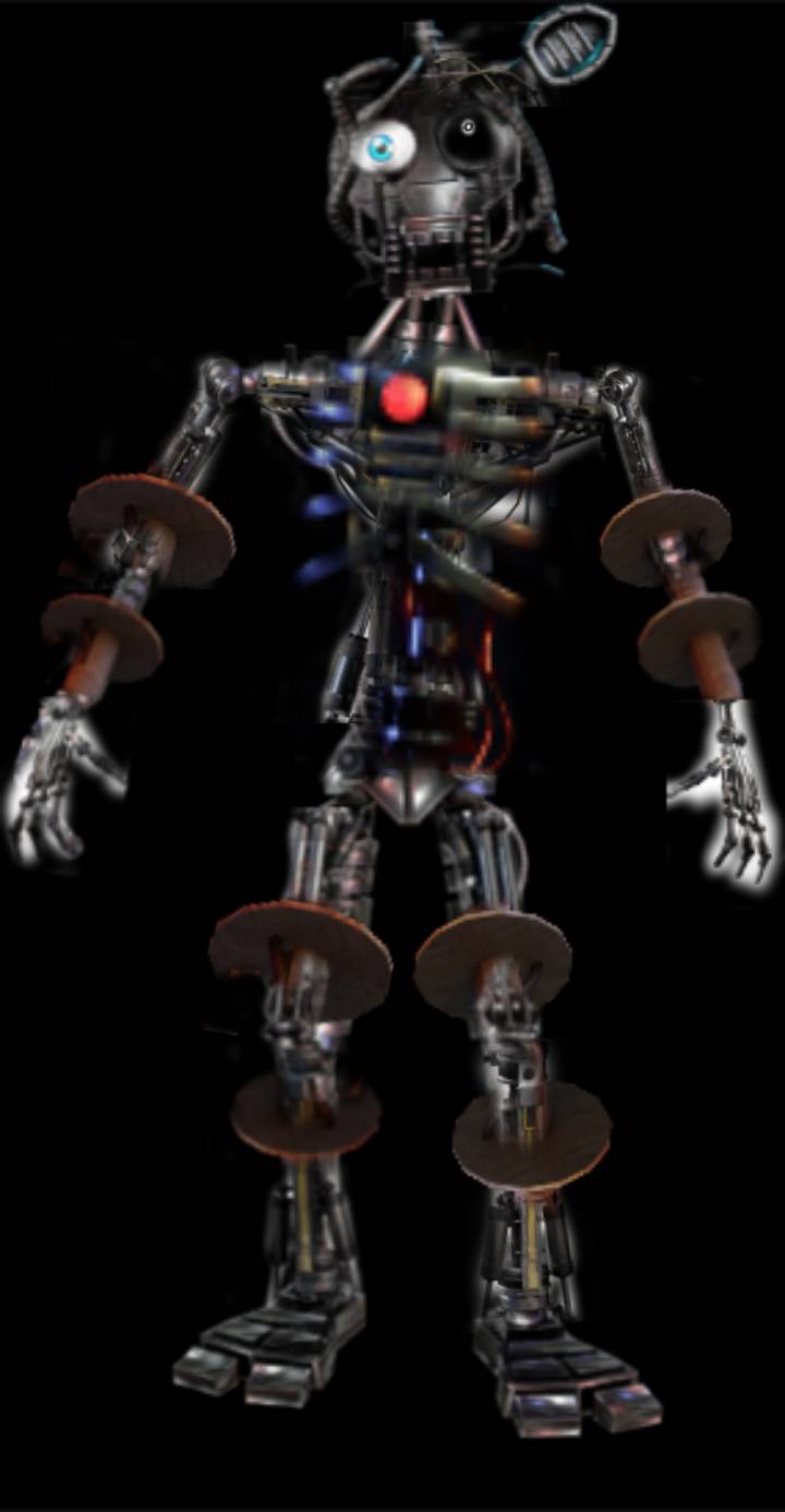 Fnaf 1 Endo-01/EndoSkeleton Redesign by MegaXPhoenix on DeviantArt
