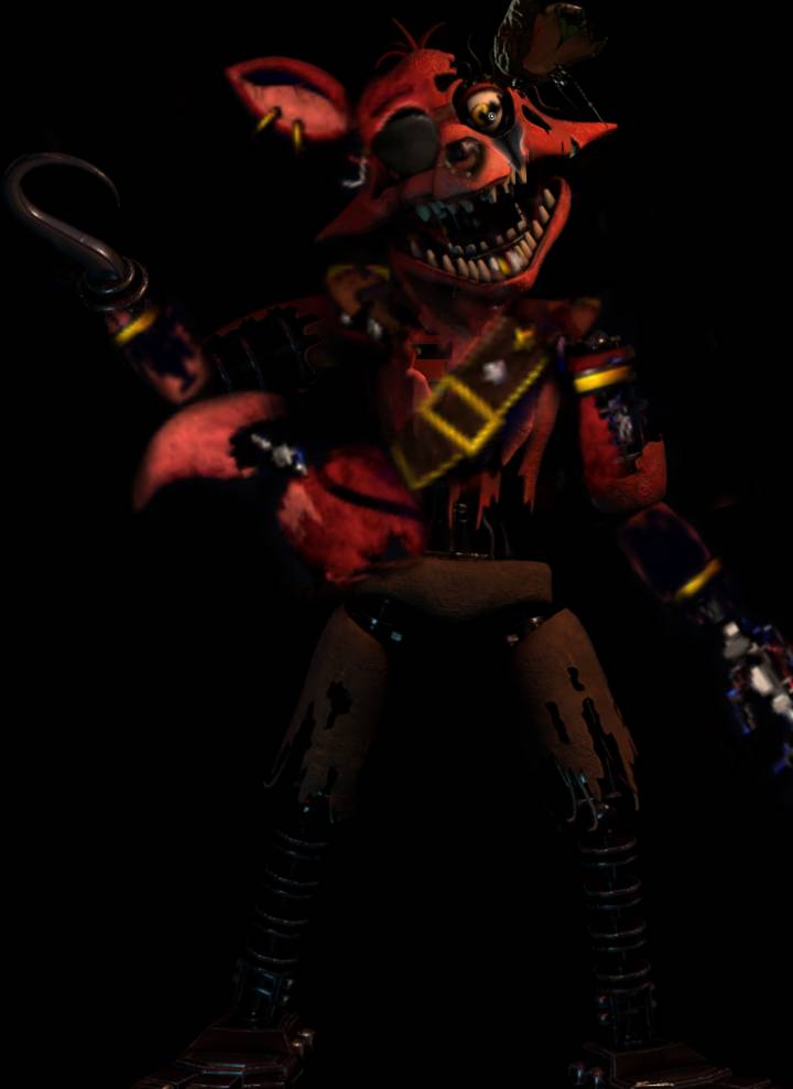 Withered Foxy by Fnaf3Dart on DeviantArt in 2023