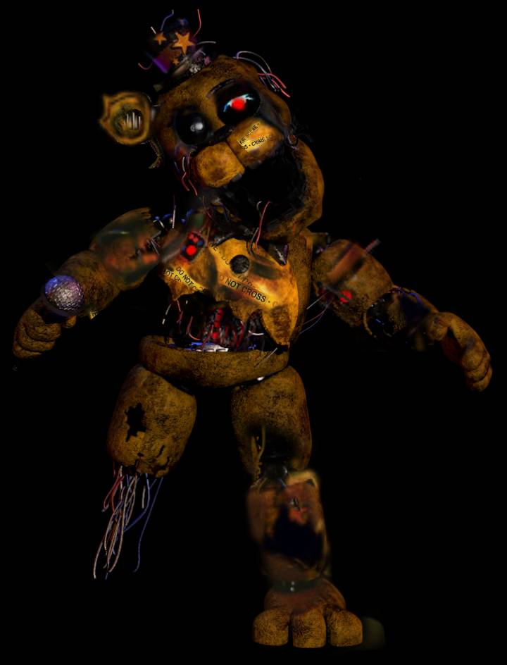Fnaf Rotten Fnaf Rotten/Ignited Golden Freddy Redesign by MegaXPhoenix on DeviantArt
