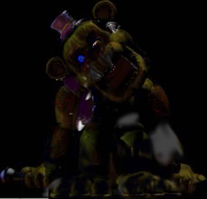 Golden Freddy/Fredbear Redesign! : r/fivenightsatfreddys