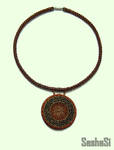Bronze Necklace by SashaSi