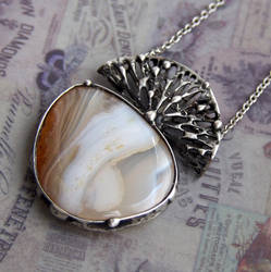 Agate Forest Pendant