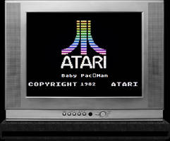 loading screen for Baby Pac-Man
