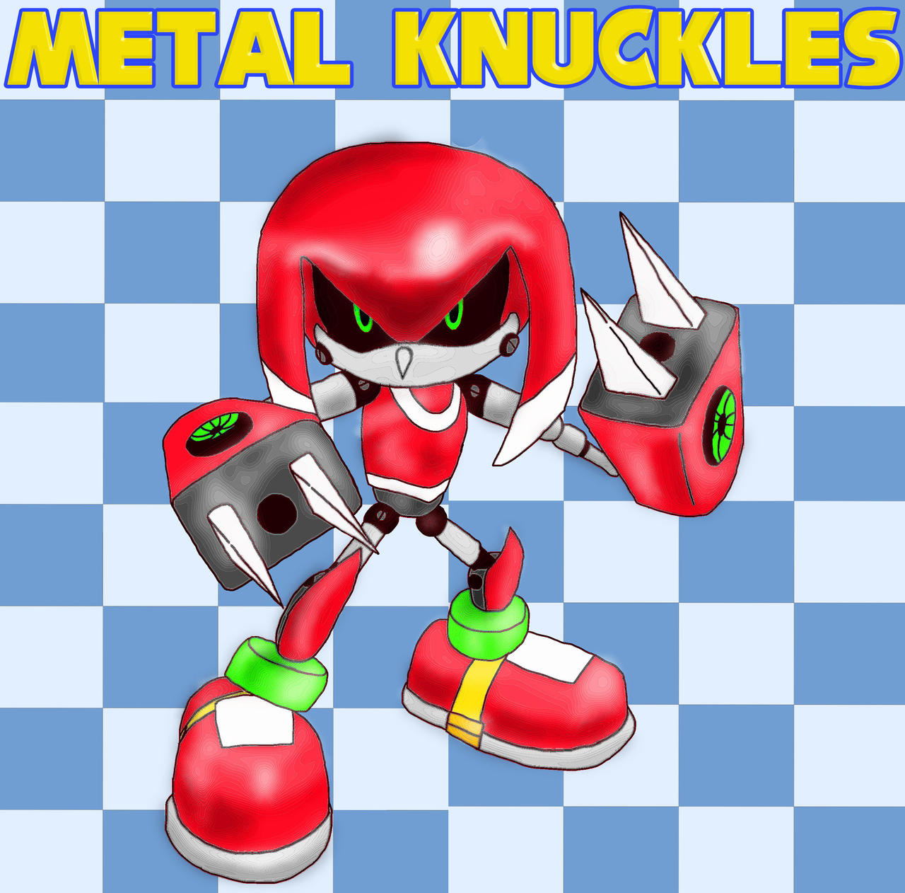 Metal Knuckles by SRB2-Blade on DeviantArt