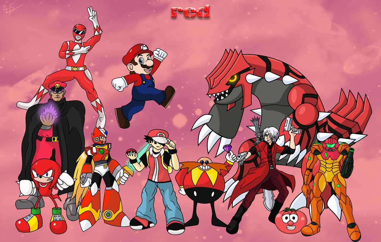 Red Characters by LACK5HT on DeviantArt