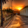 sunset in Rabat