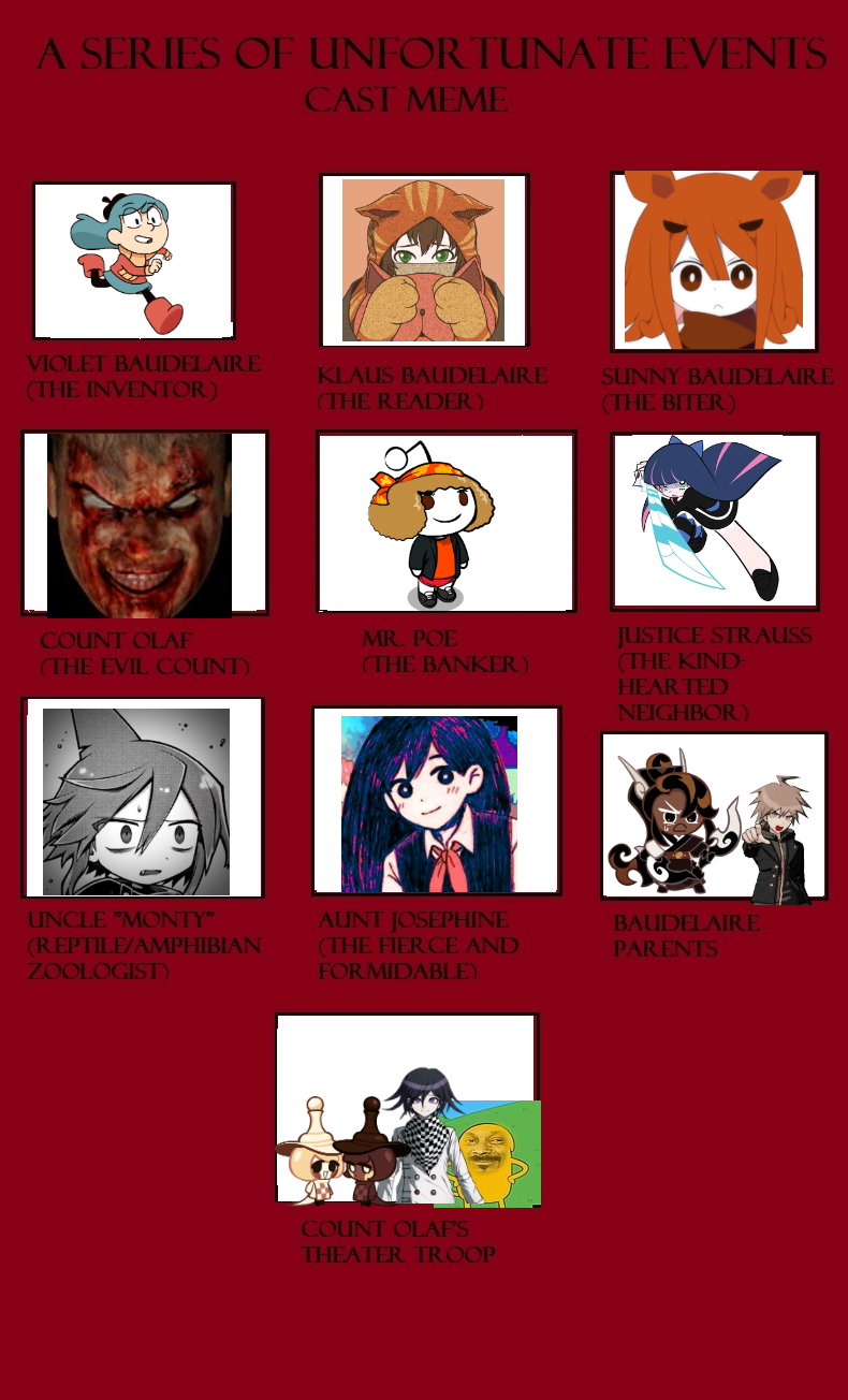 a series of unfortunate events (my version) by pontuo on DeviantArt