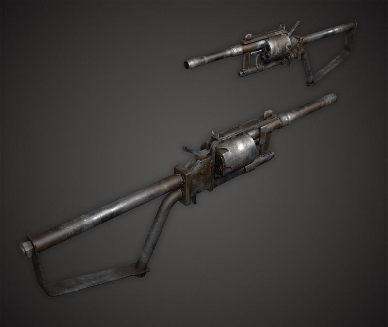 Post-Apocalyptic Revolver by Kutejnikov on DeviantArt