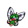 Trainer pokemon - Butterfree- 012- M (Shiny)