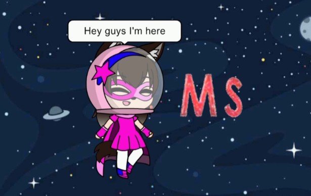 Rayn Ss Rayn in space with the super letters M and S by RasulWishes on DeviantArt