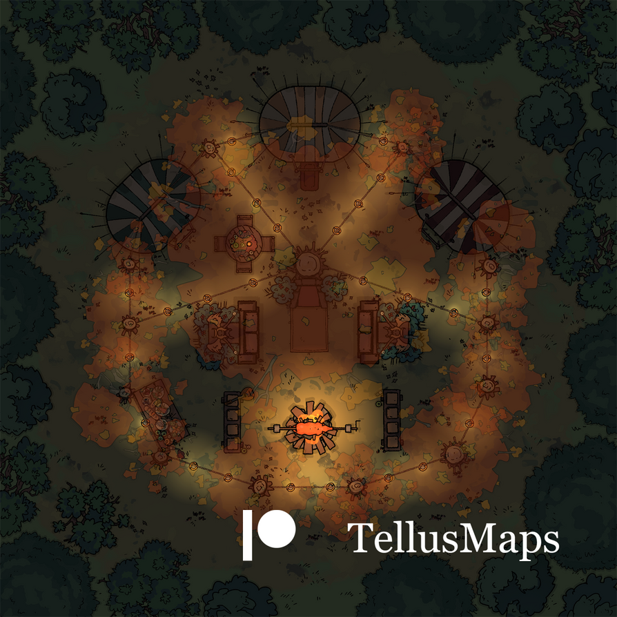 Fey Camp by TellusMaps on DeviantArt